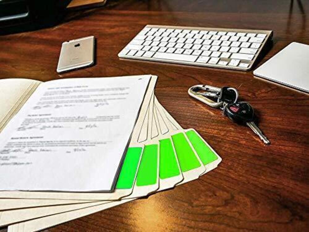 3438 Green Color-Code Labels 1 x 3 Inch File Folder Name Label Adhesive - Picture 5 of 7